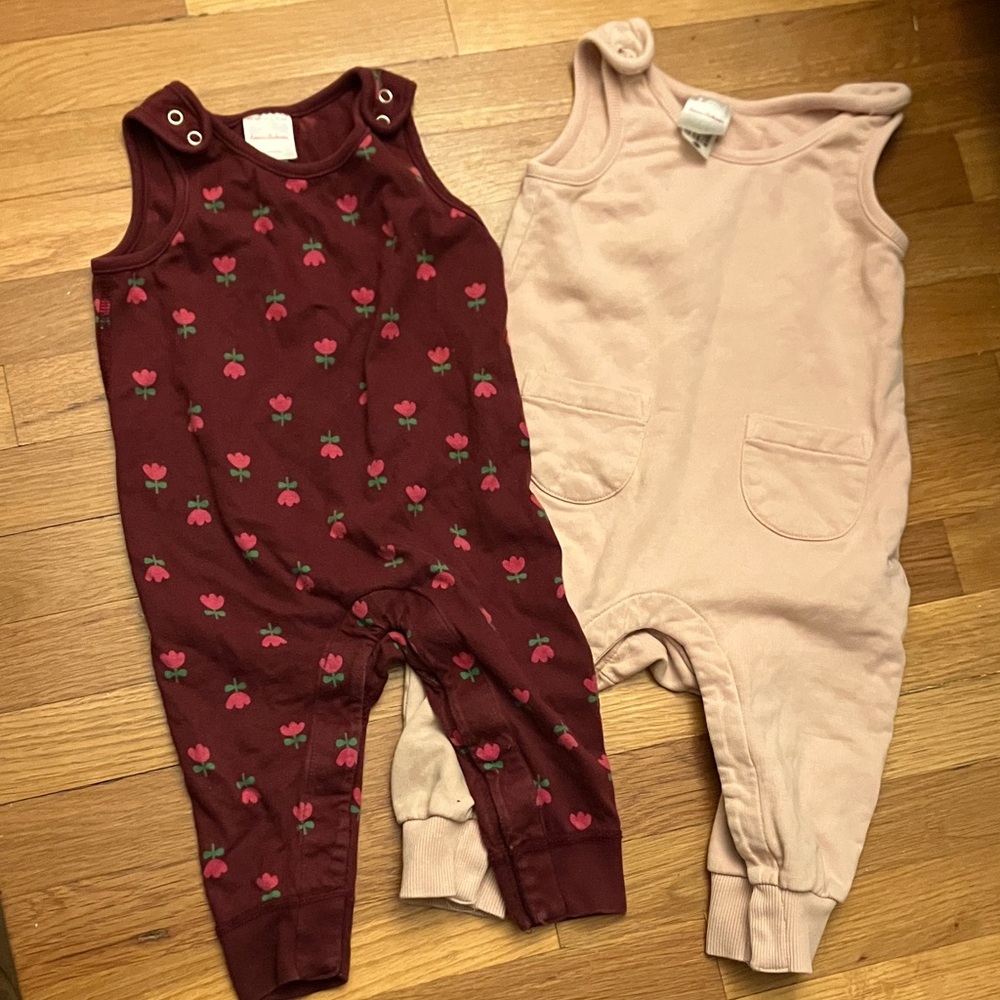 Hanna Andersson Baby Girl Overall Bundle